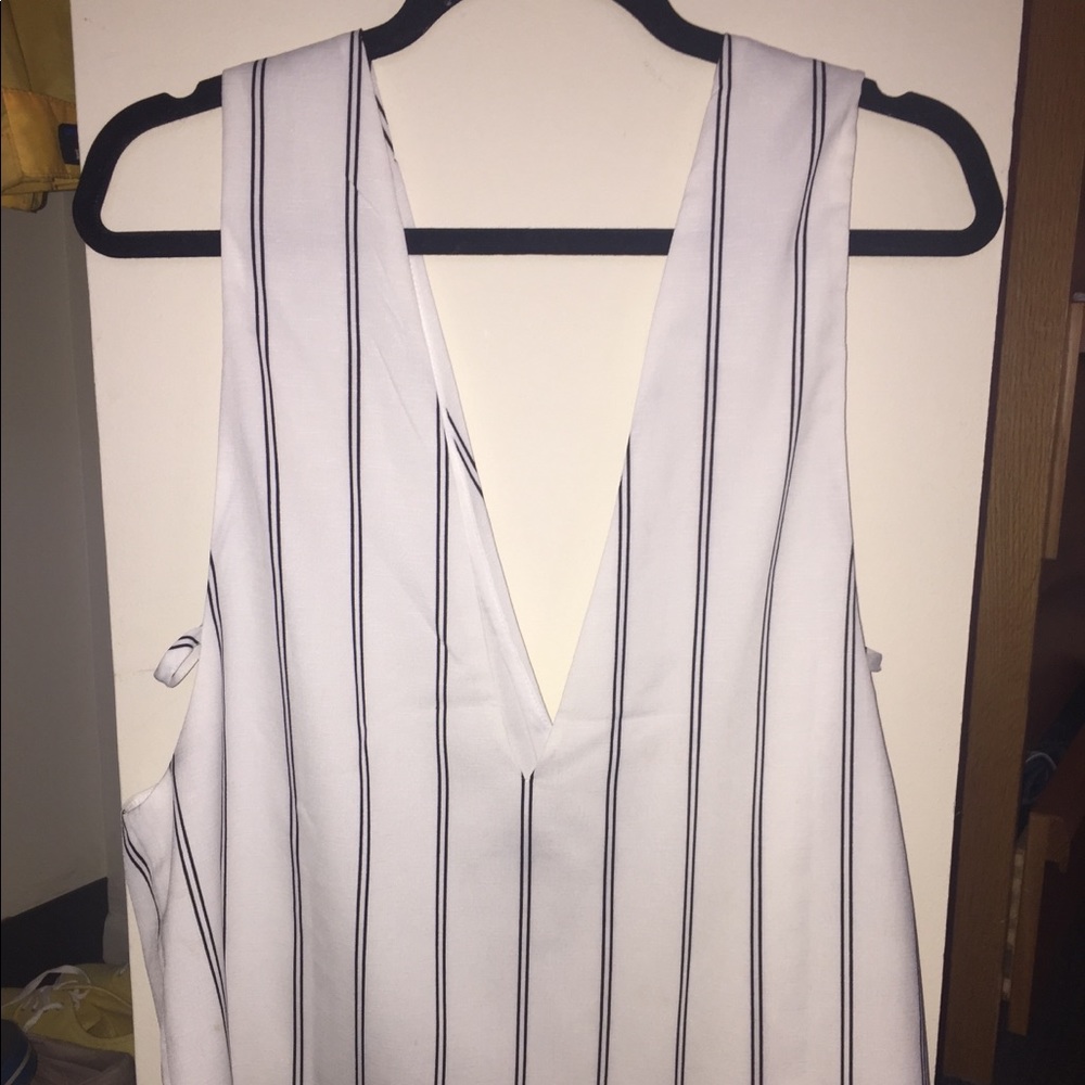 Tobi pinstripe top